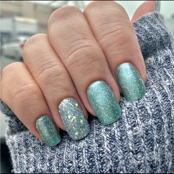 *Retired, HTF* Color Street: Mint to Be | Shimmer Green Spring Pastel Summer - Picture 9 of 11